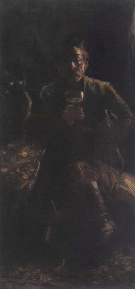 Wealth and loneliness by Michael von Munkacsy