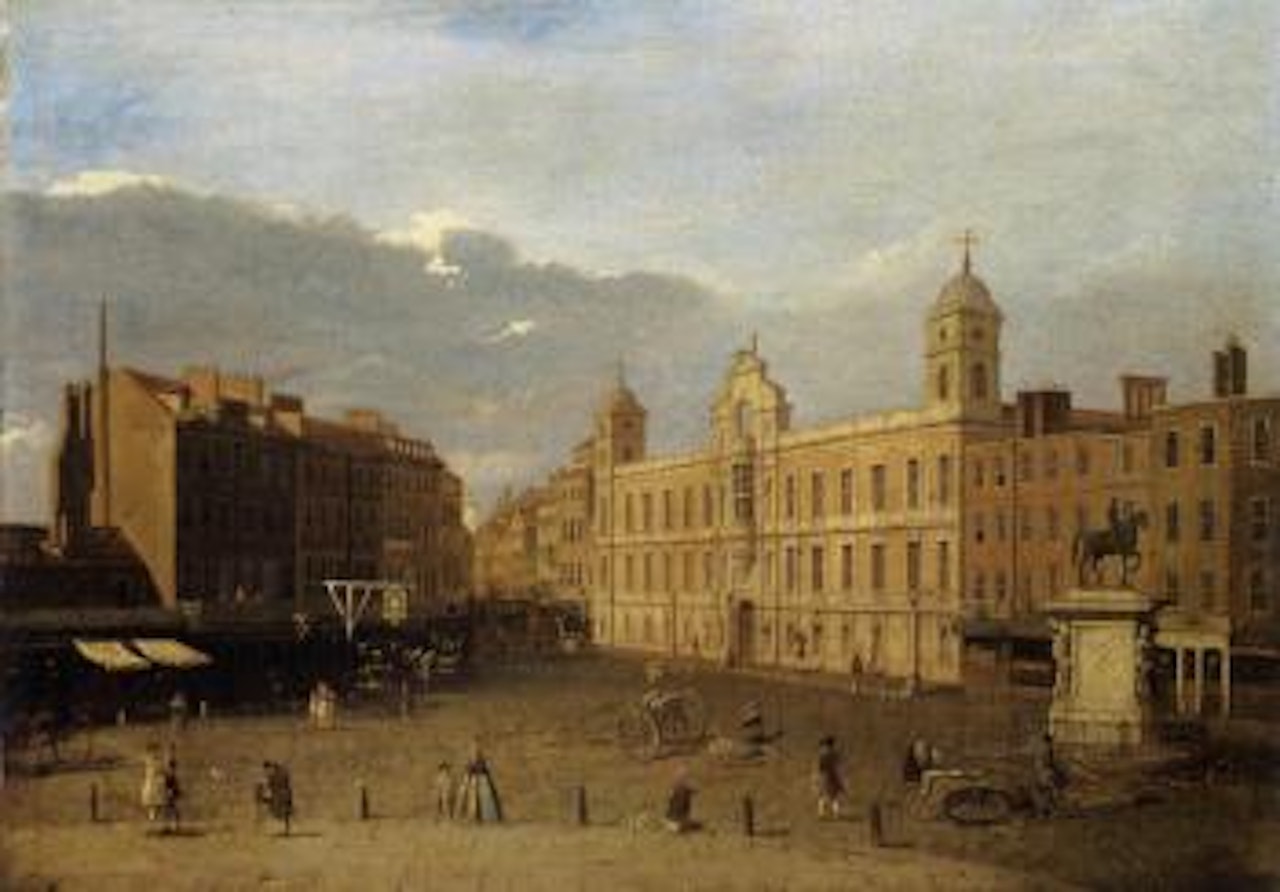 Northumberland House, London by Canaletto