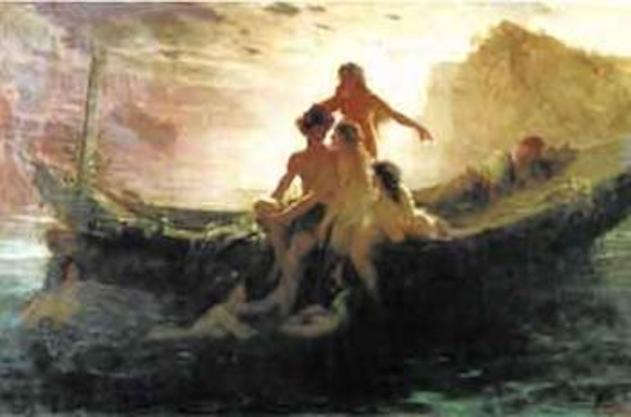 Fisherman's dream by Wilhelm Kray