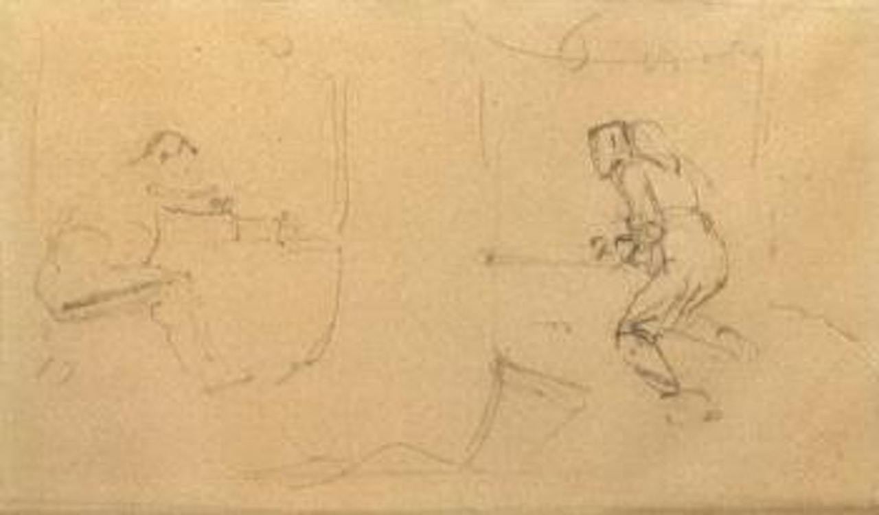 Tree cutters by Ferdinand Hodler