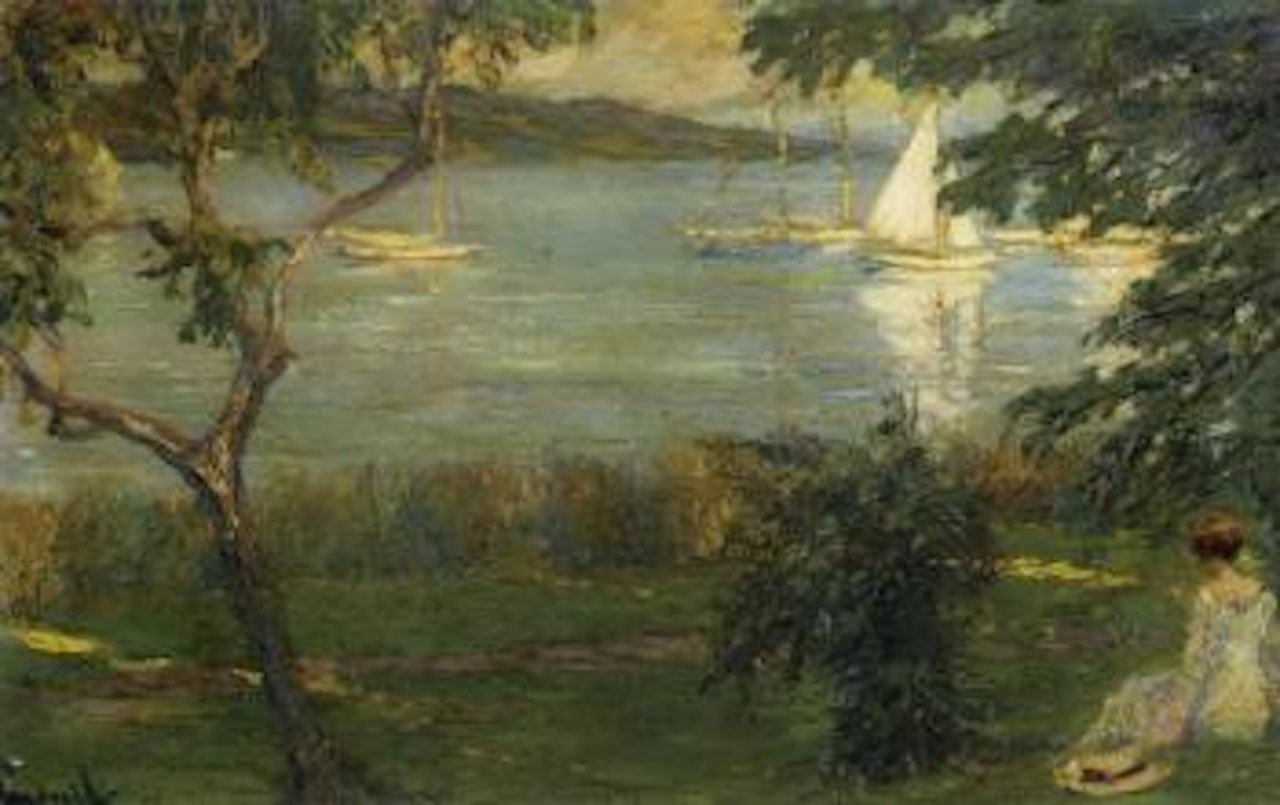 Am Ankerplatz by Edward Cucuel