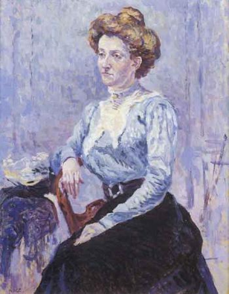 Portrait de Madame Felix Feneon by Maximilien Luce