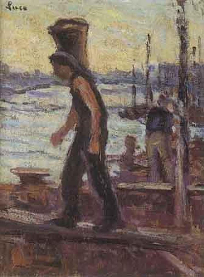 Debardeur de charbon by Maximilien Luce