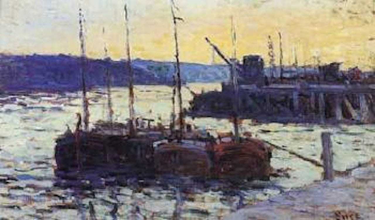 Peniches by Maximilien Luce