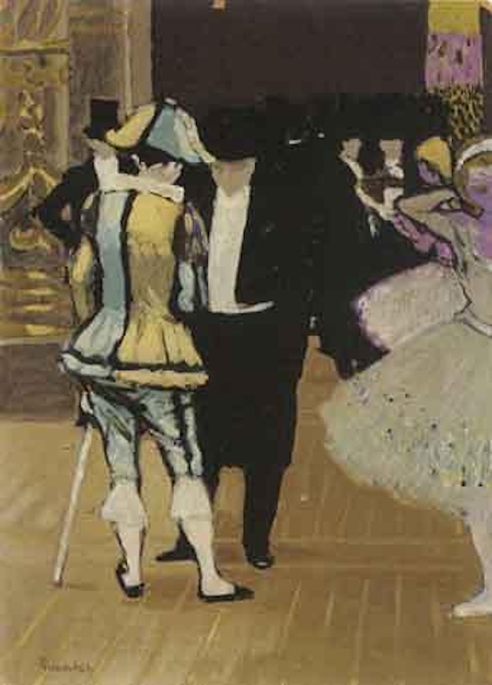 Bal masque by Maurice Brianchon