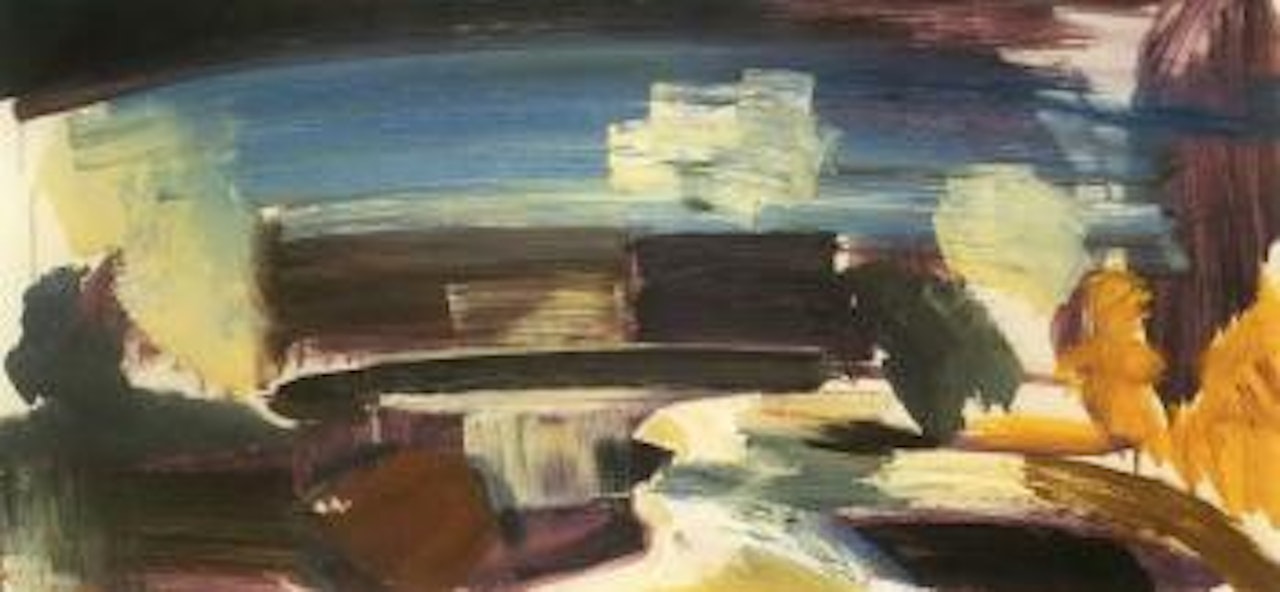 Sky over water by Ivon Hitchens
