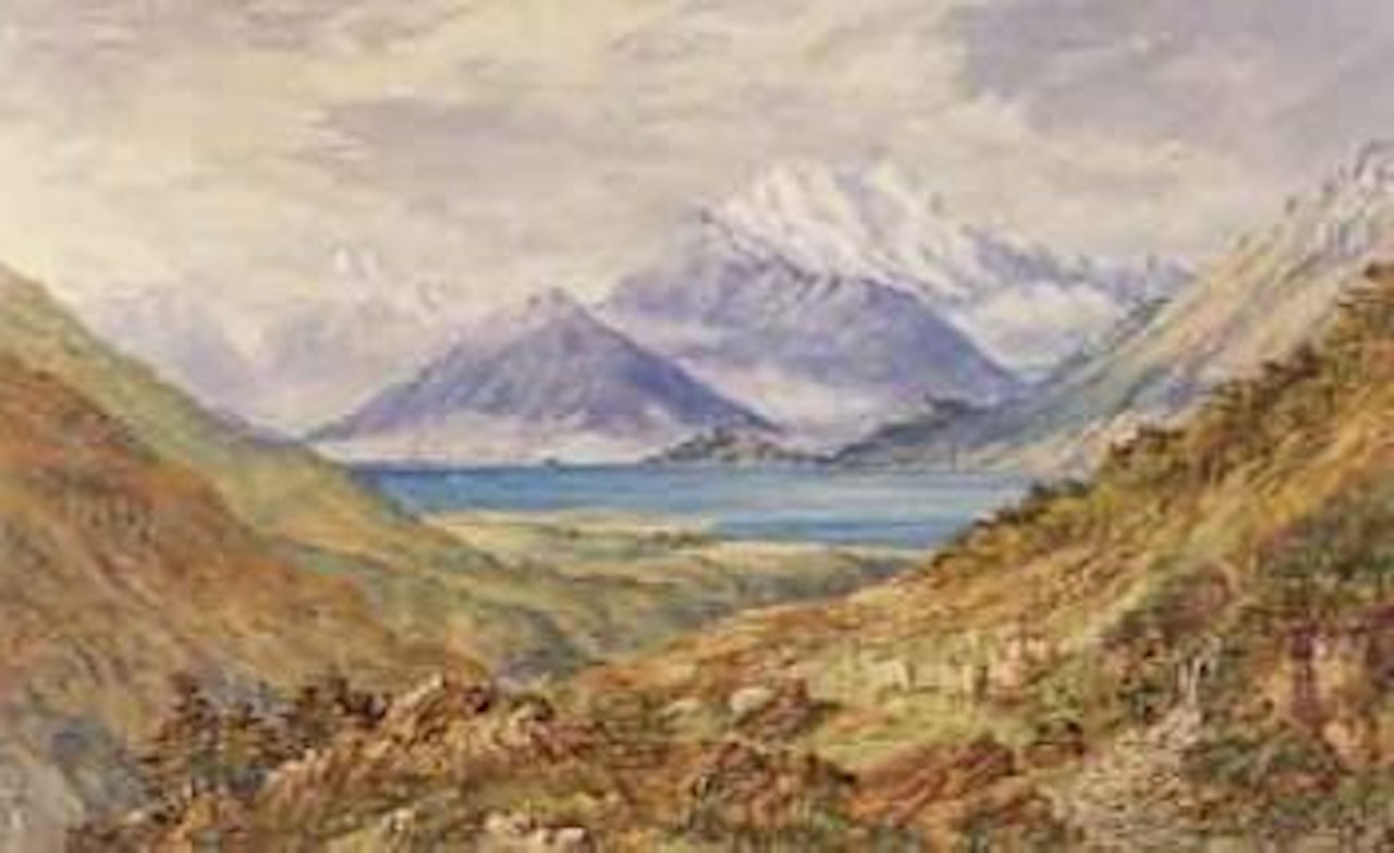 Mt. Earnslaw by Charles Decimus Barraud