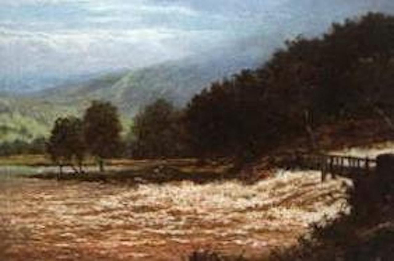 Weir by Benjamin Williams Leader