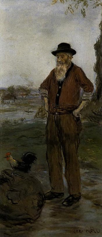 Le coq du cantonnier by Jean Francois Raffaelli