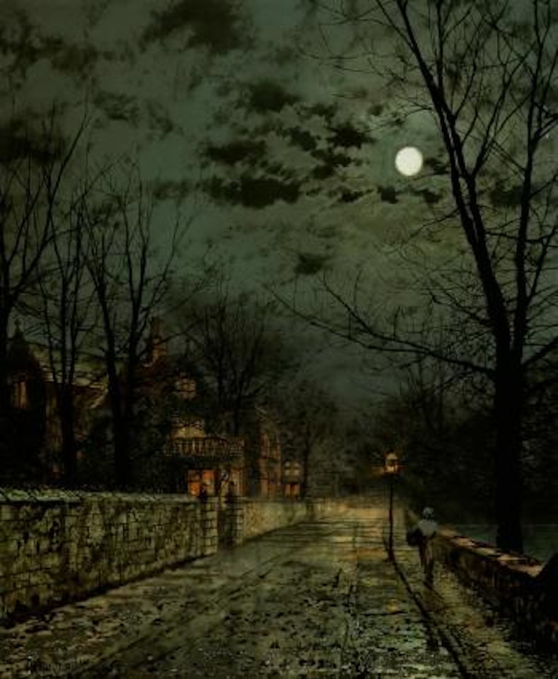 Near Leahurst, Kent by John Atkinson Grimshaw