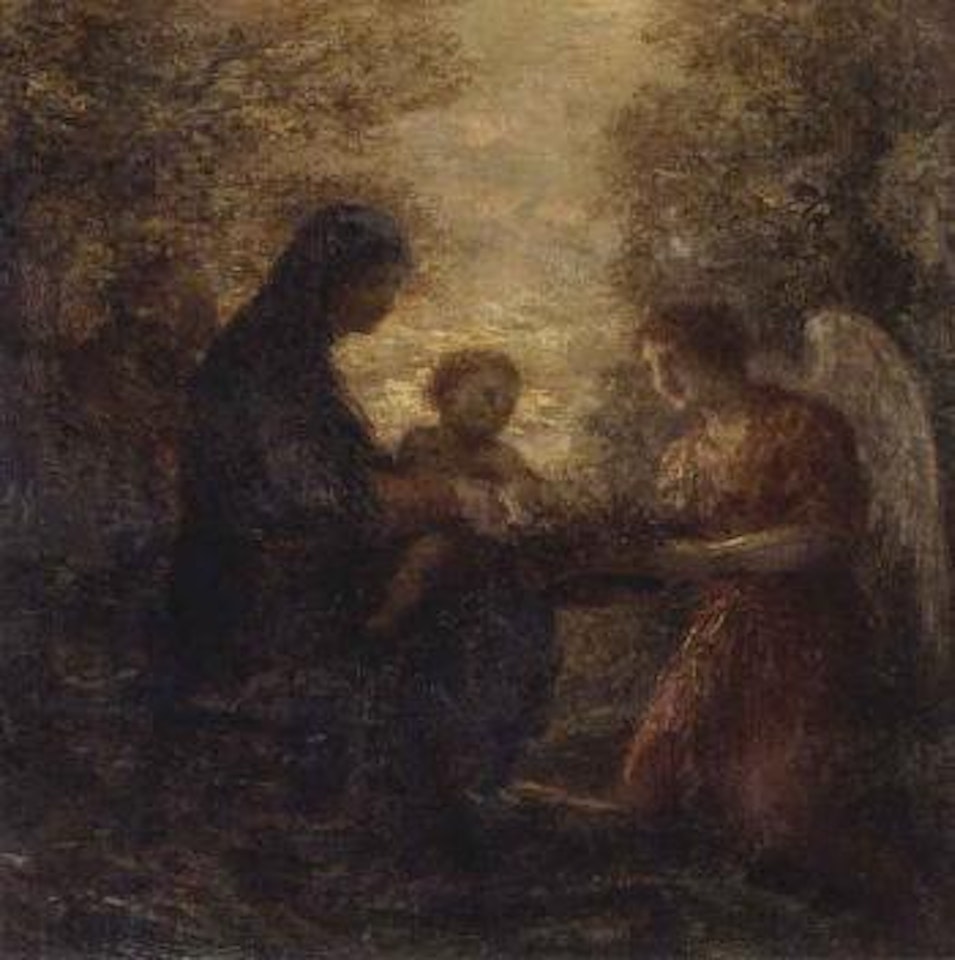 Le repos de la Sainte Famille by Henri Fantin-Latour