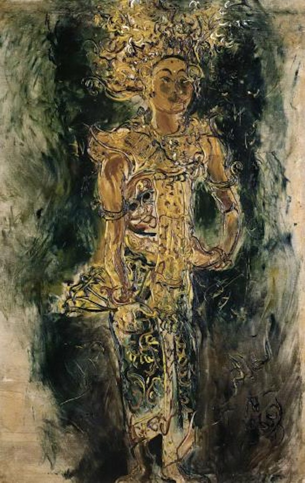Javanese dancer by Affandi
