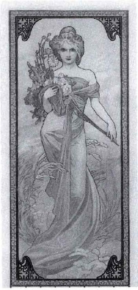 Spring by Alphonse Mucha