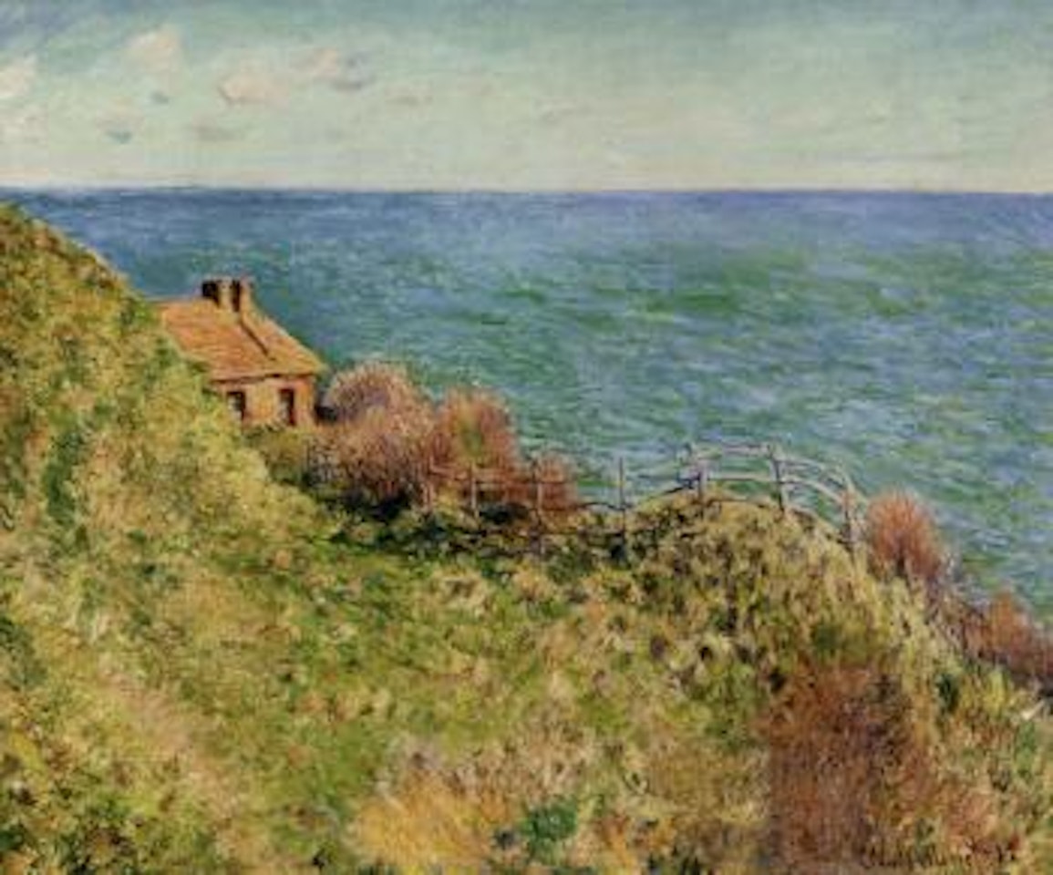 Cabane de douaniers by Claude Monet