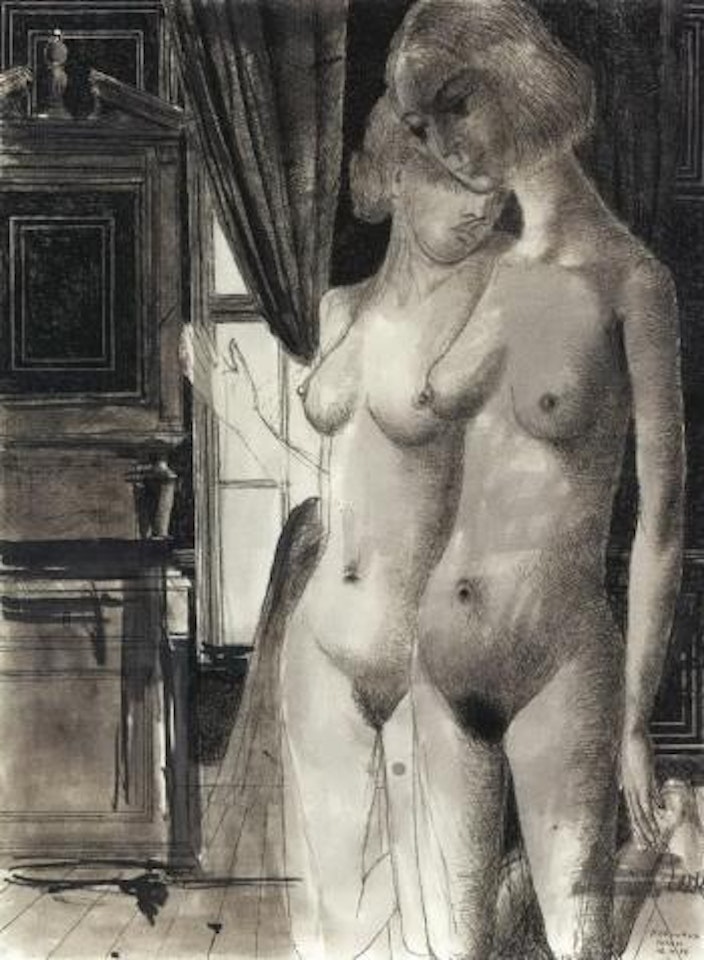 Confidences by Paul Delvaux