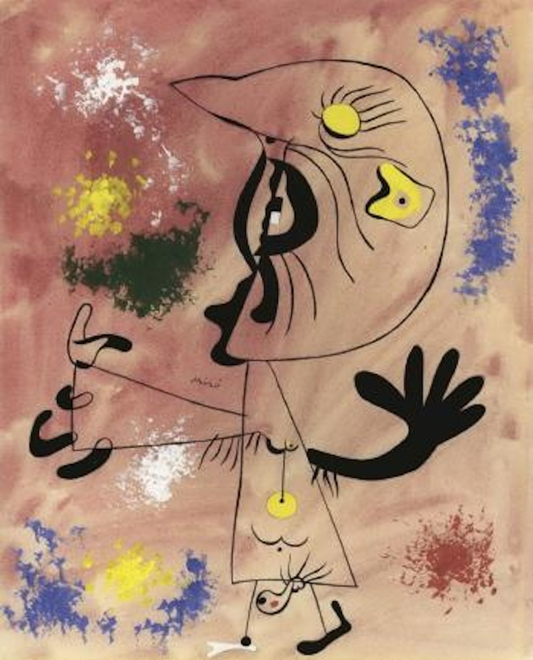 Personnage by Joan Miró