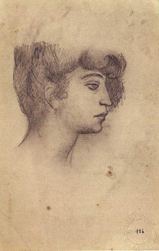 Profil de femme by Pablo Picasso