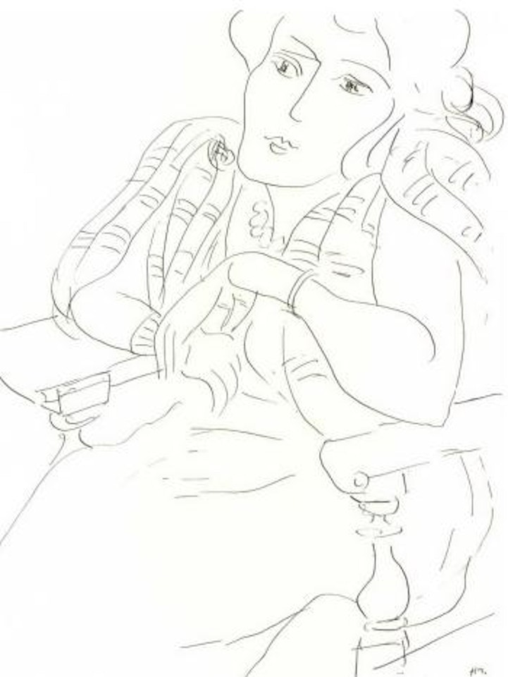 Femme dans un fauteuil by Henri Matisse