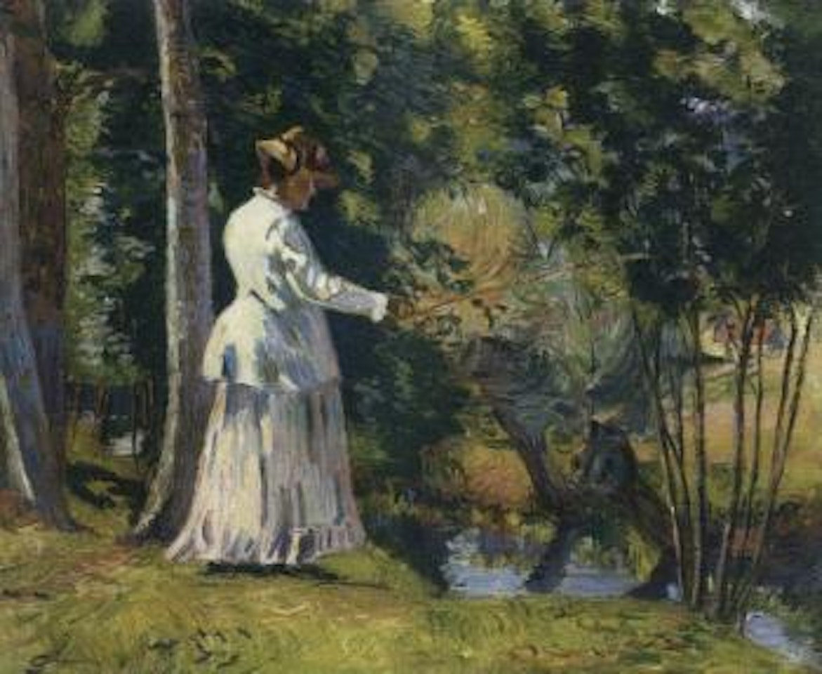 Madame Guillaumin pechant by Armand Guillaumin