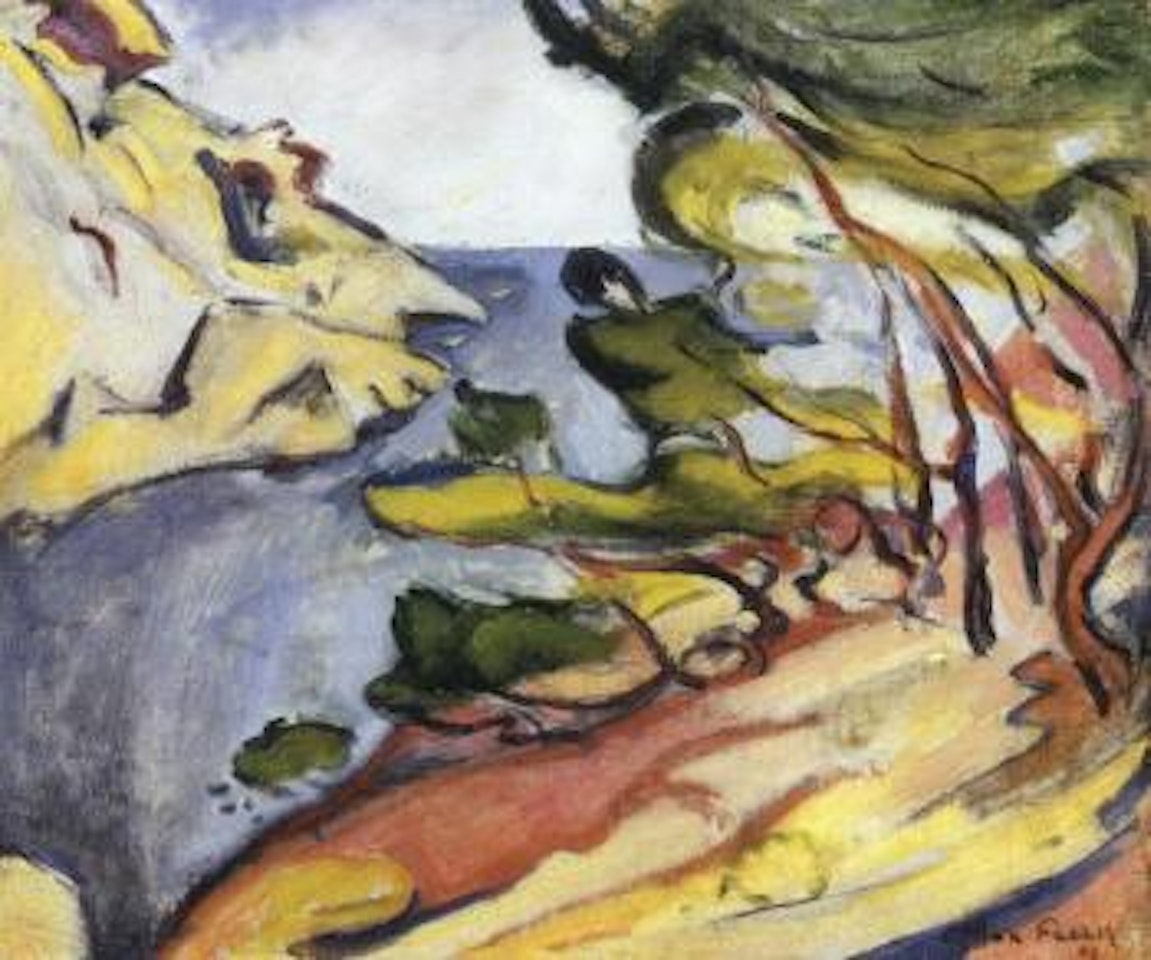 La baie du Bec d'Aigle by Othon Friesz