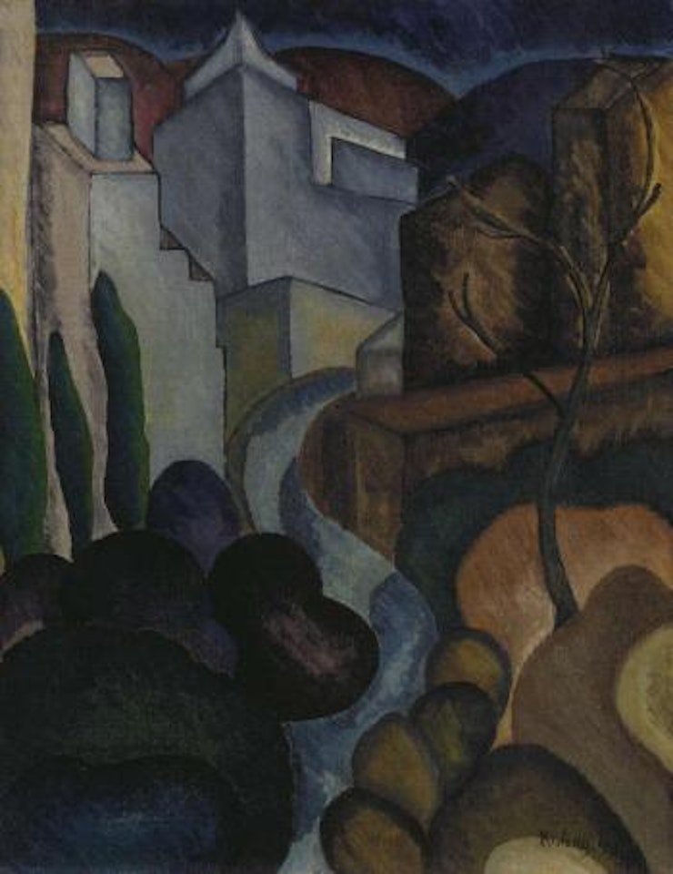 Paysage pyreneen by Moïse Kisling