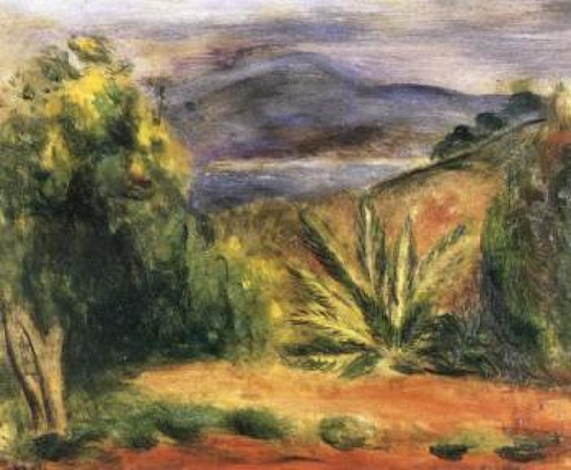 Paysage de Saint-Tropez by Moïse Kisling