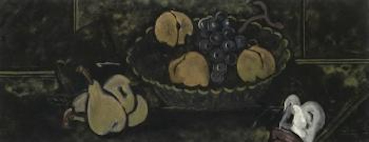 Nature morte a la corbeille de fruits by Georges Braque