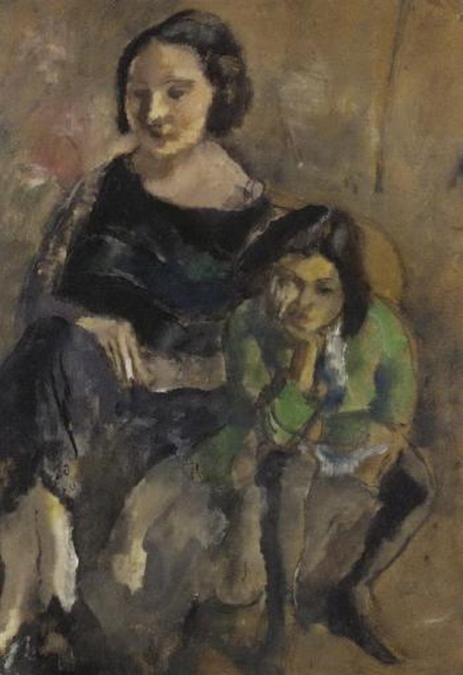 Andree et Simone by Jules Pascin