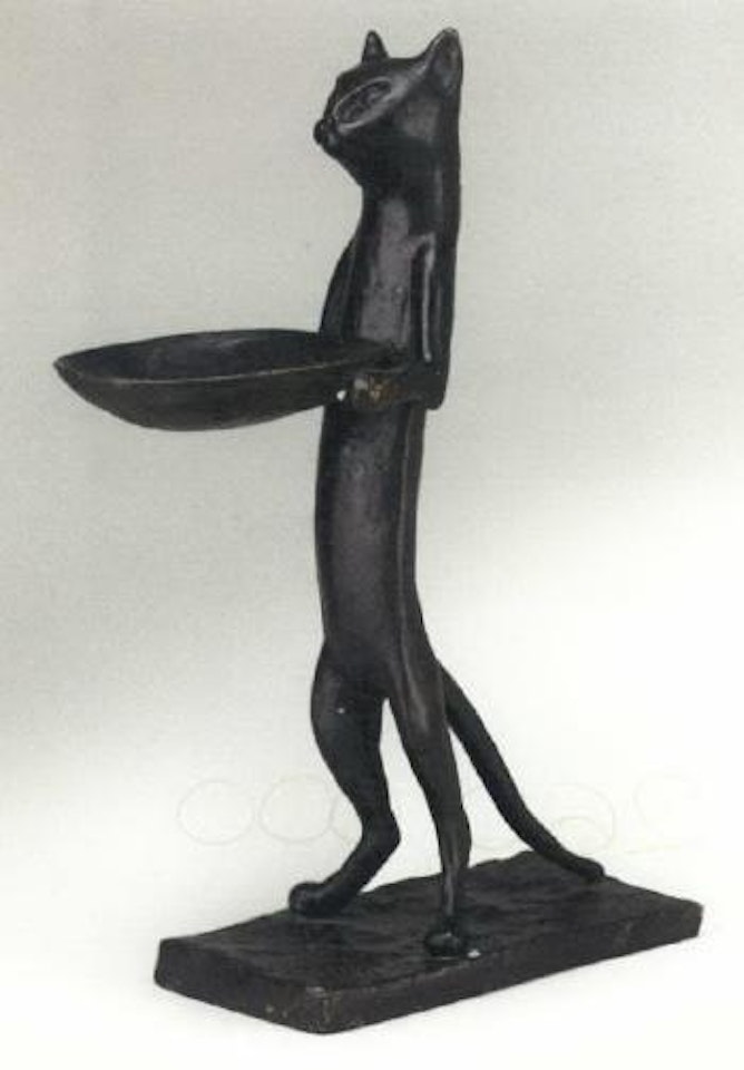 Chat maitre d'hotel by Diego Giacometti