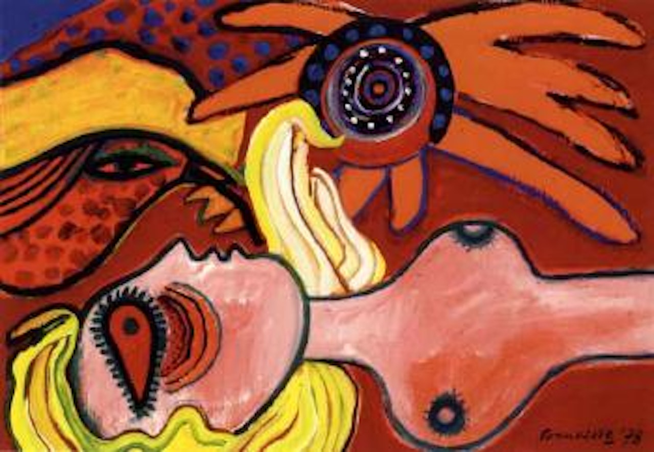 La reveuse eveillee by Corneille