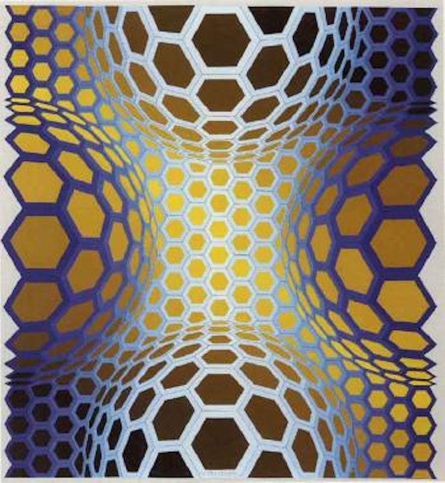 Lango - 4 by Victor Vasarely