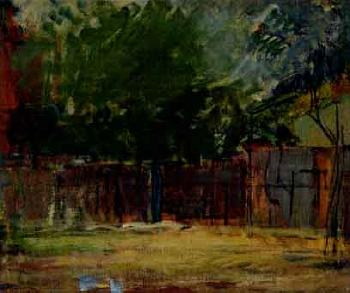 The wall in Skanor by Carl Kylberg