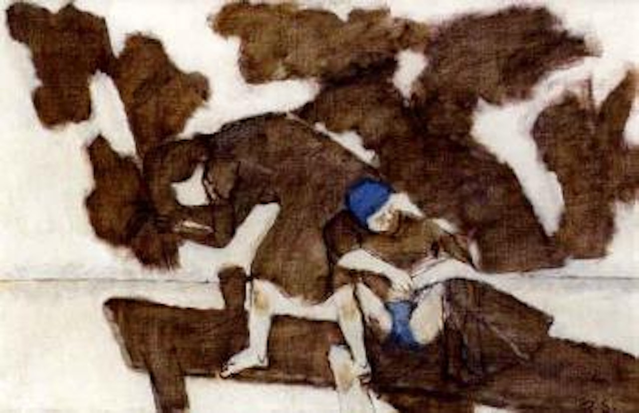 Bathers by Ragnar Sandberg