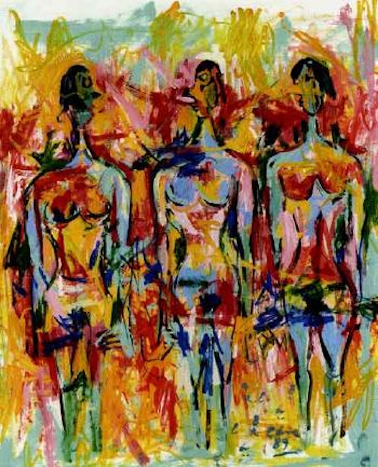 Figure composition by Louis Cane