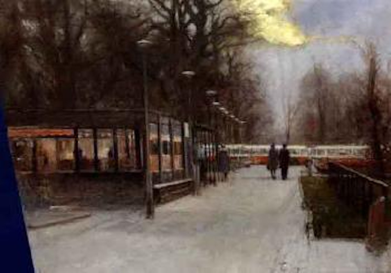 Town scene by Ola Billgren