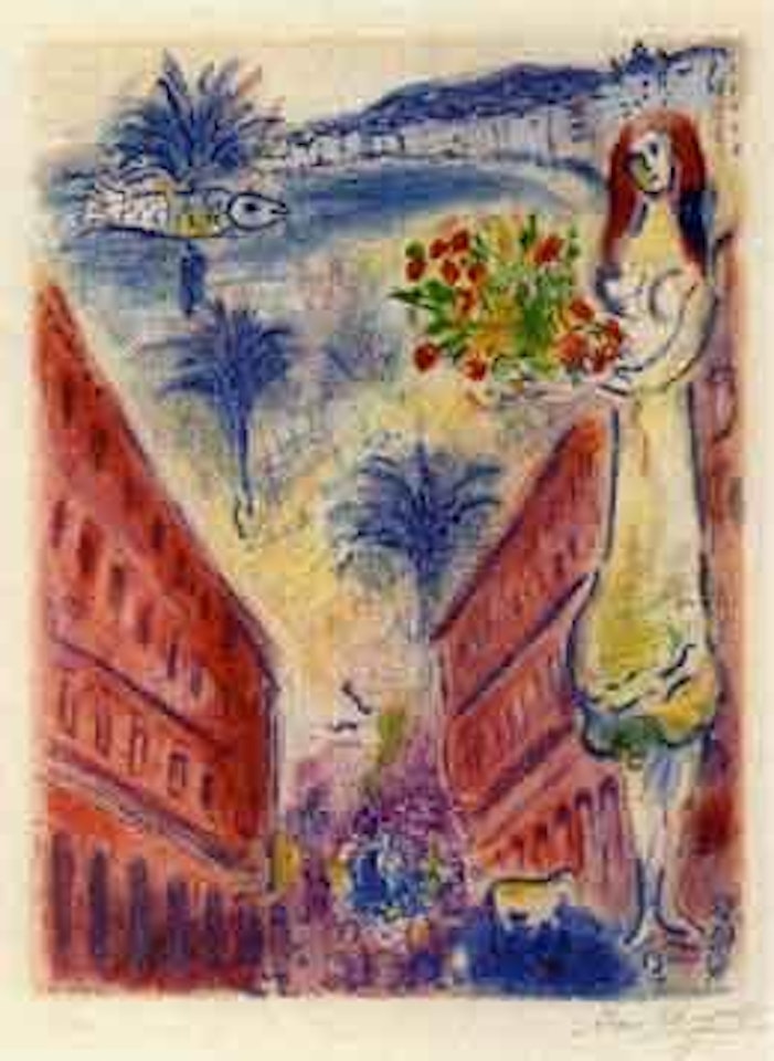 Avenue de la Victoire a Nice - from Nice et la Cote d'Azur by Charles Sorlier