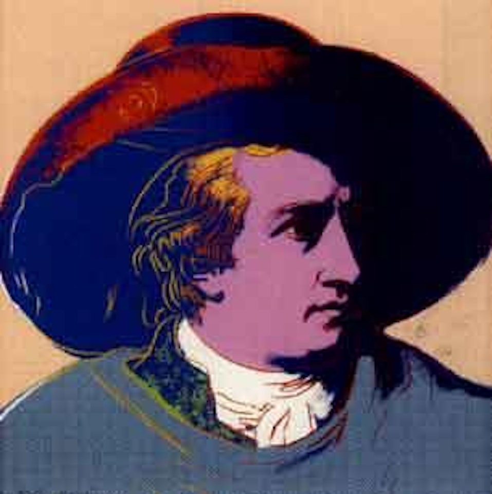 Goethe by Andy Warhol