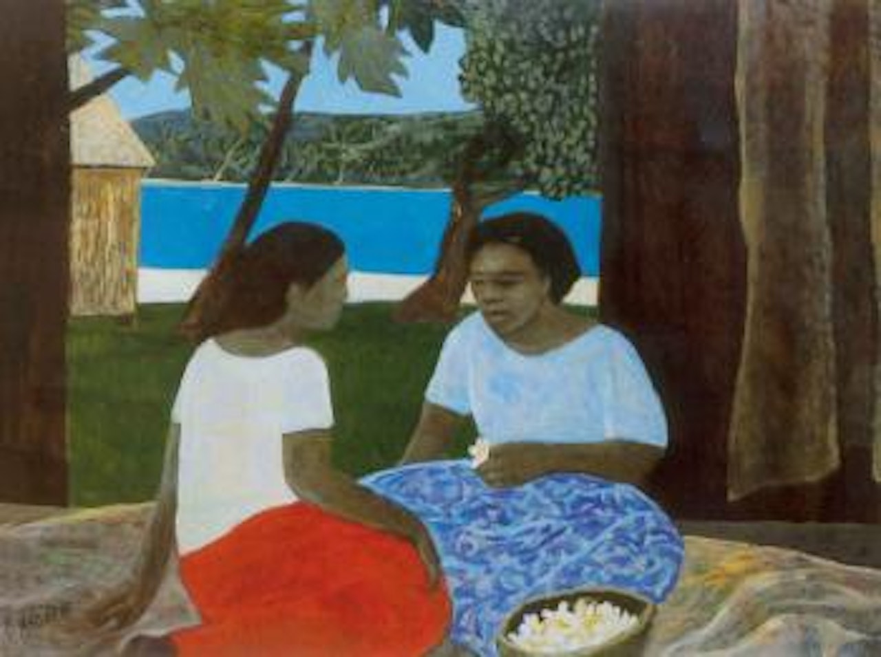 Frangipanni offering by Ray Austin Crooke