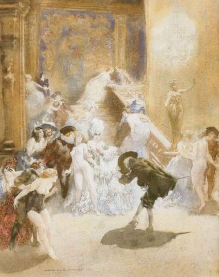 Uninvited guest by Norman Alfred Williams Lindsay