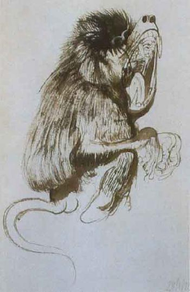 Baboon by Brett Whiteley
