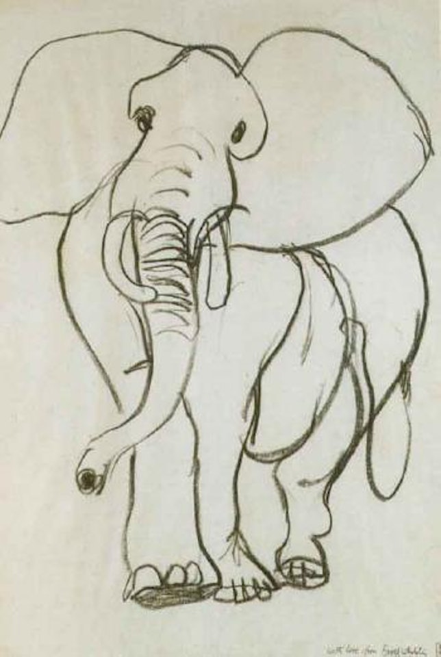 Elephant by Brett Whiteley