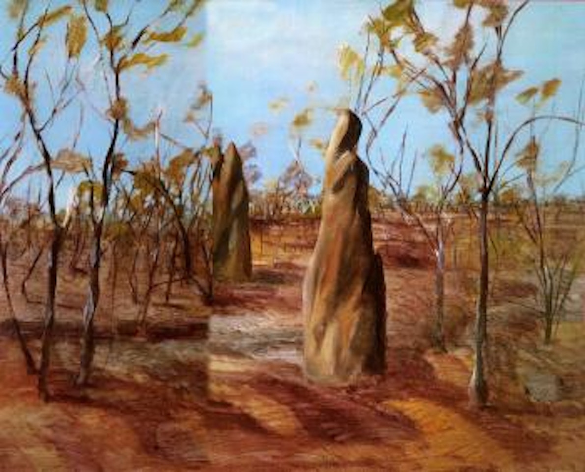 Anthills by Sidney Nolan