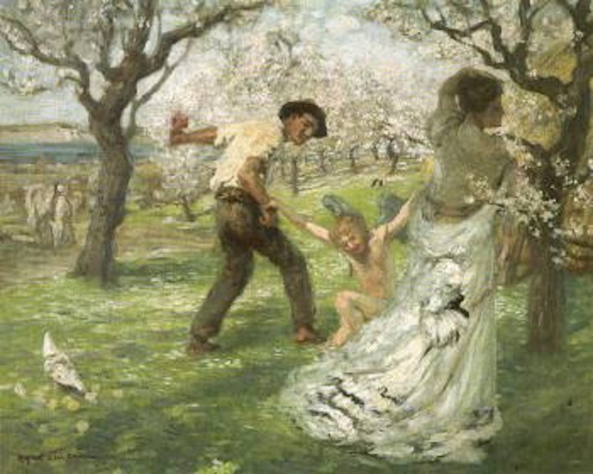 Cupid and the lovers by Rupert Charles Wulsten Bunny