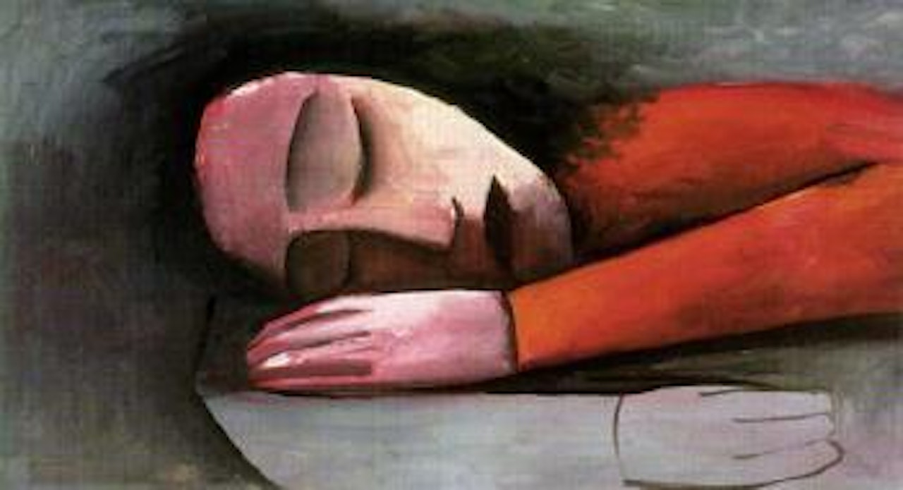 Dreaming girl by Charles Blackman