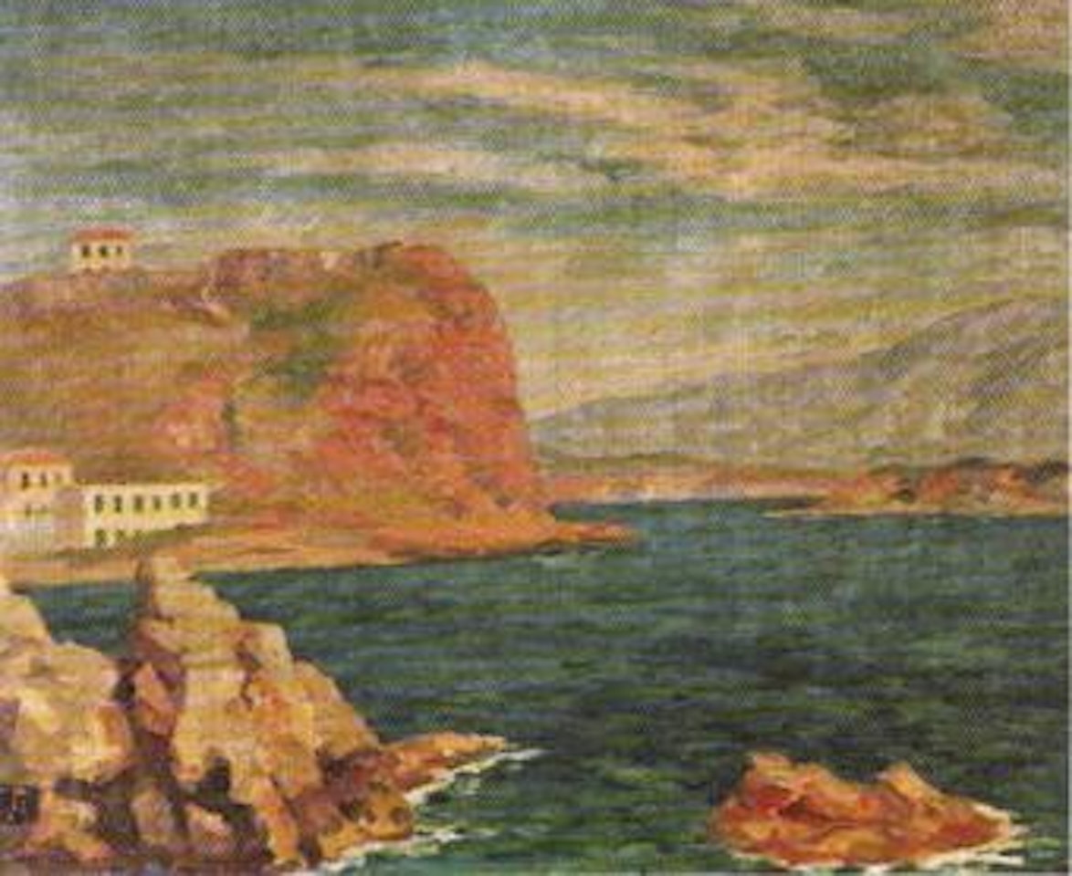 Falaise - bandol by Rupert Charles Wulsten Bunny