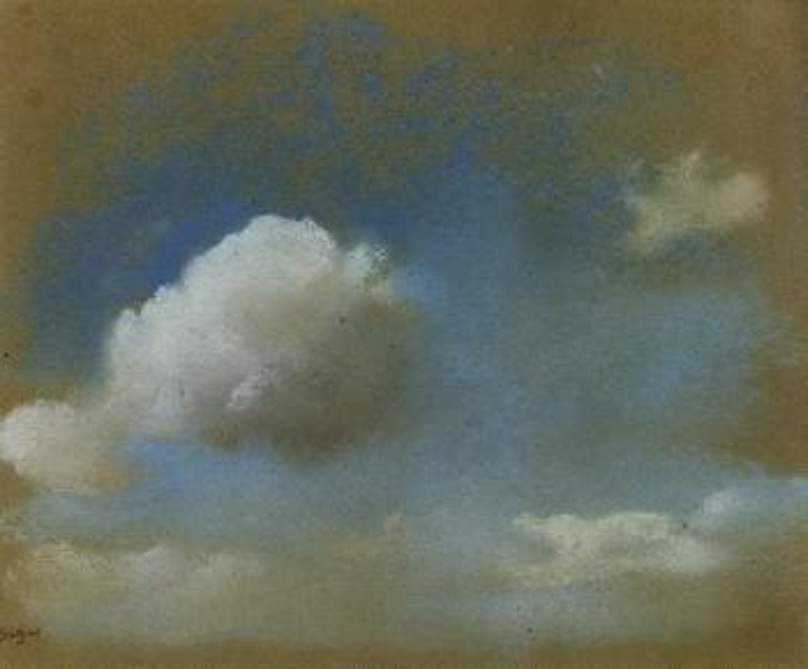 Etude de ciel by Edgar Degas