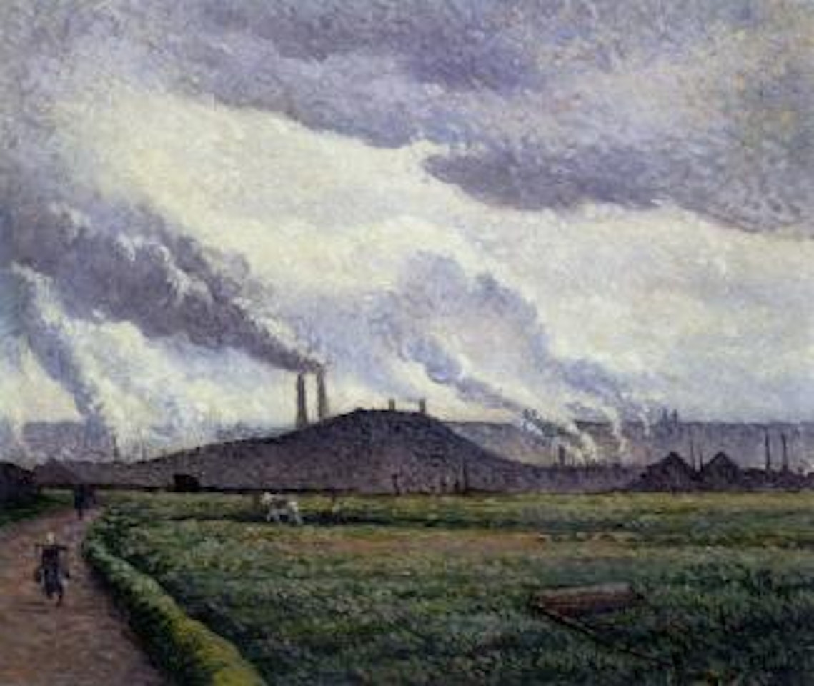 Charleroi, paysage by Maximilien Luce