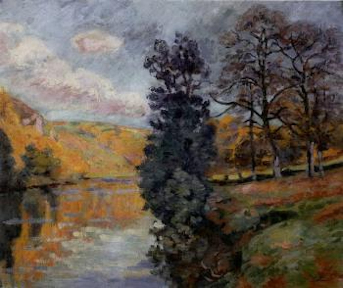 Crozant, la roche de l'echo by Armand Guillaumin