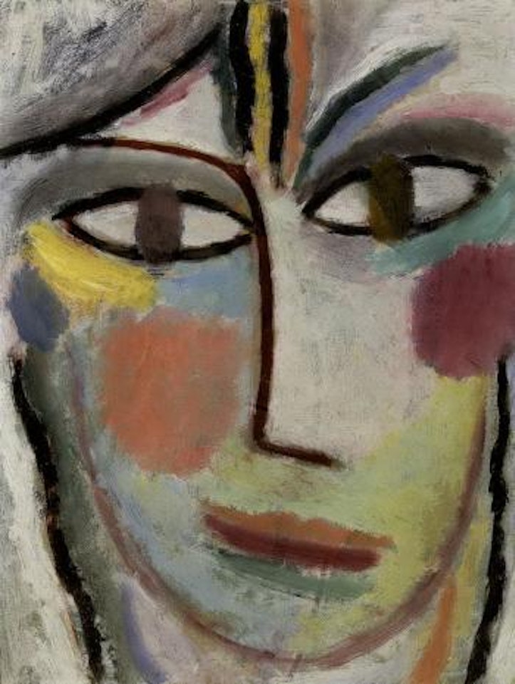 Head of woman by Alexej von Jawlensky