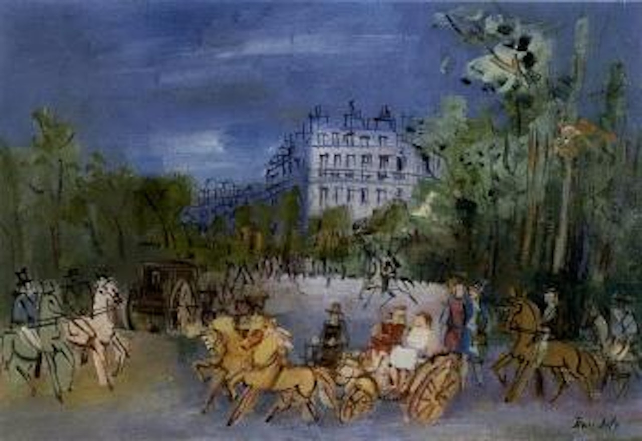 Bois de Boulogne by Jean Dufy